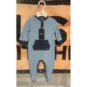 7 for All Mankind Boys 0-3month Blue Long Sleeve